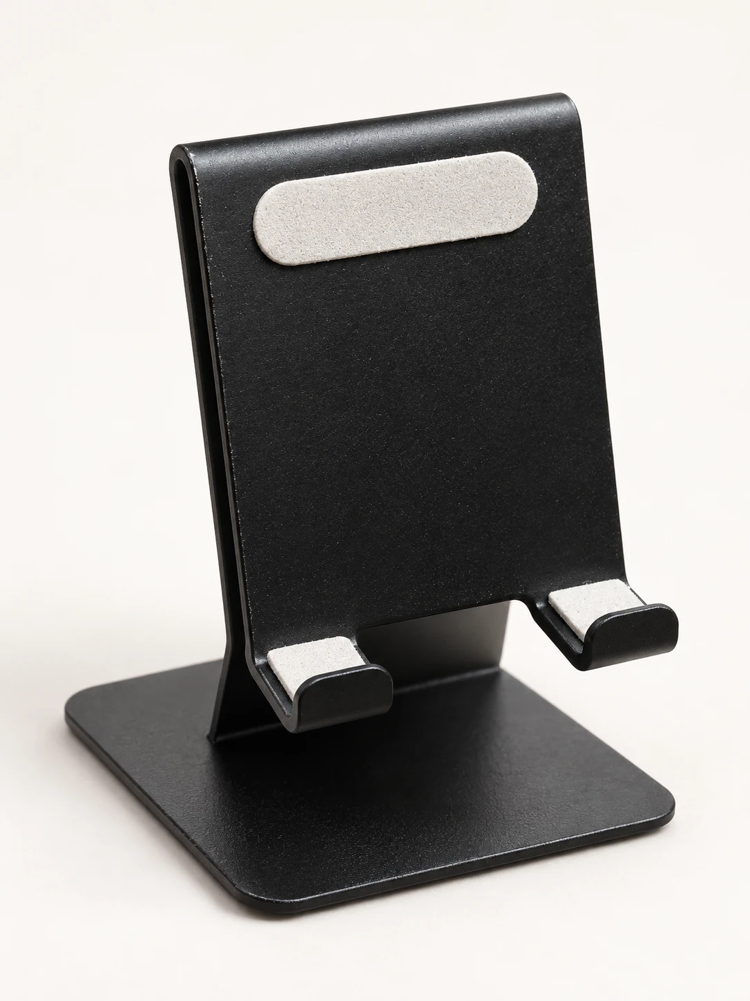 Black Folding Metal Mobile Stand - view 2